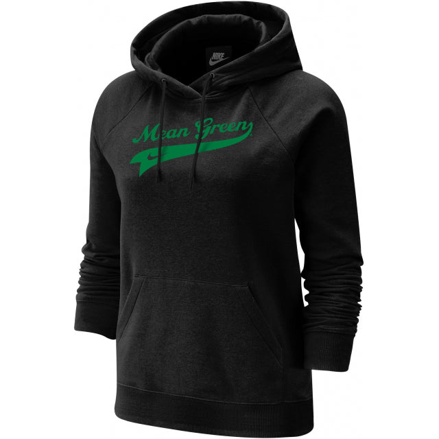 Women's North Texas Mean Green Varsity Pullover Black Hoodie