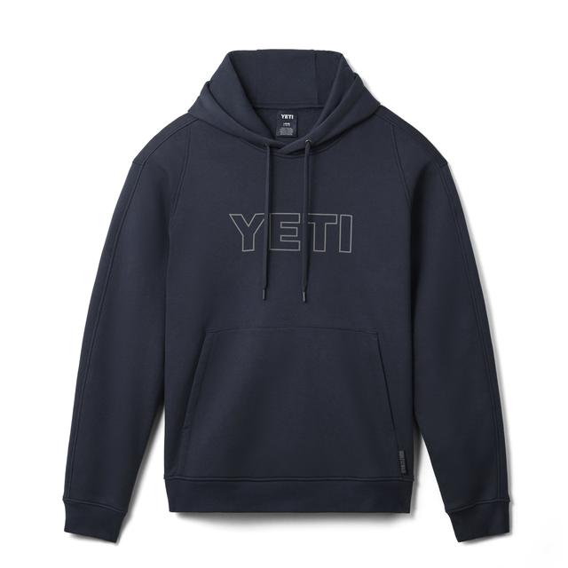 Logo Built for the Wild Fleece Hoodie - Navy - L