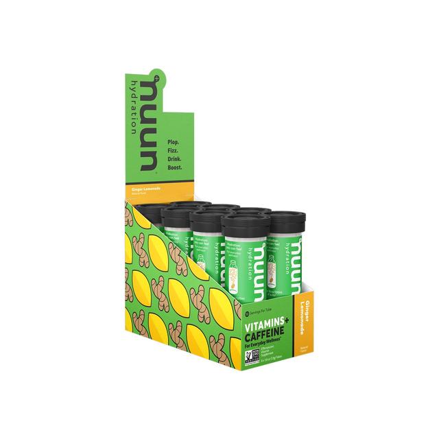 Vitamins + Caffeine Hydration Tablets Box of 8 Tubes