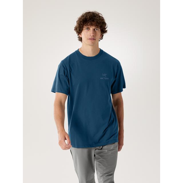Kragg SL Cotton Bird Word Shirt SS Men's