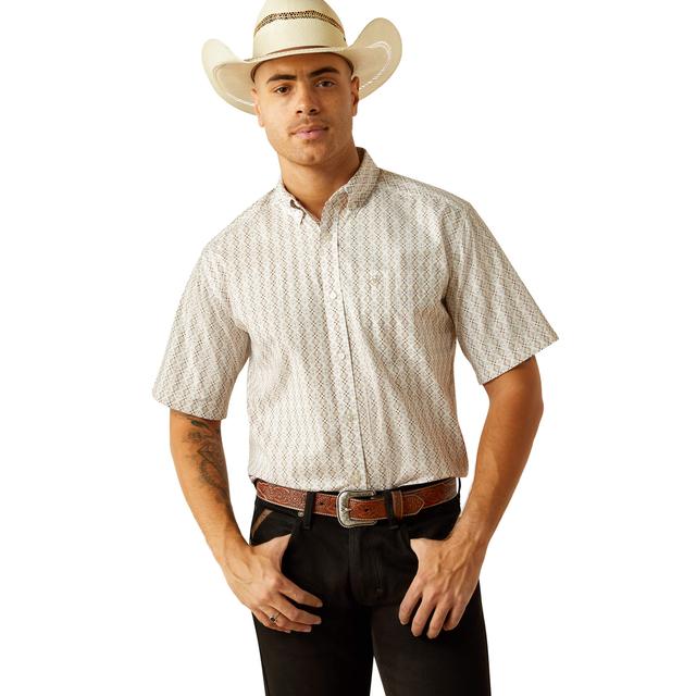 Men's Carlo Classic Fit Shirt in Sand