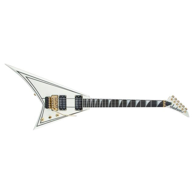 Pro Series Rhoads RR3, Ebony Fingerboard, Ivory with Black Pinstripes