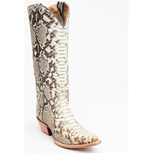 Women's Slay Exotic Python Tall Western Boots - Snip Toe