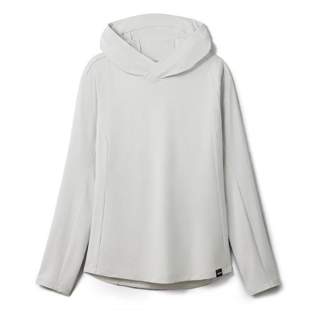 Women's Hooded Ultra Lightweight Sunshirt - Light Gray