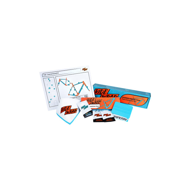 Armor Ridewrap Trek Rail Covered Kit Clear Matte