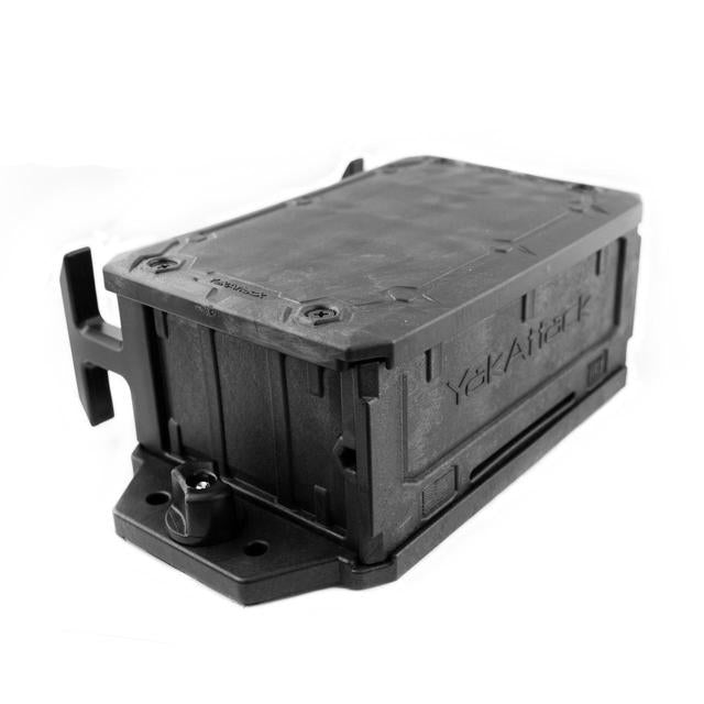CellBlok, track mounted, accepts 7.2Ah and 9Ah batteries, Includes box and Hardware