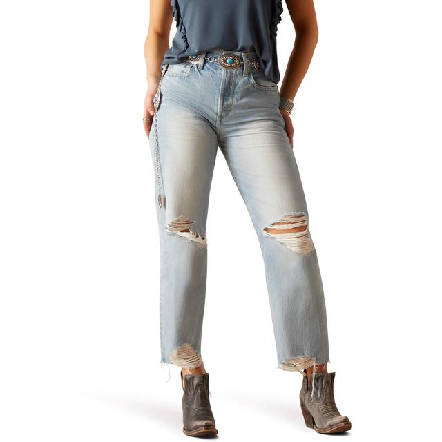 Women's Ultra High Rise Tomboy Straight Jean