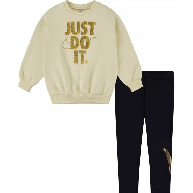 Toddler Girls' Shine Crewneck & Leggings Set