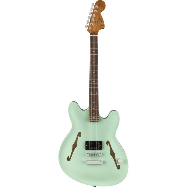Tom DeLonge Starcaster, Rosewood Fingerboard, Chrome Hardware, Satin Surf Green