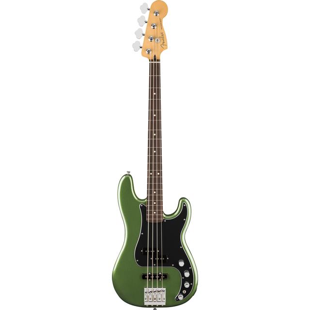 Player II Modified Active Precision Bass, Rosewood Fingerboard, Harvest Green Metallic