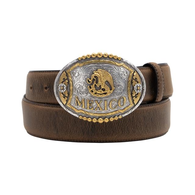 Men's Mexican Flat Buckle Belt