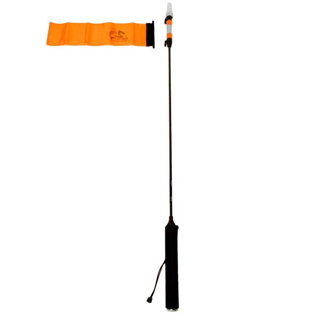 VISIpole II, Light, mast, floating base, Mighty Mount / GearTrac ready, Includes flag