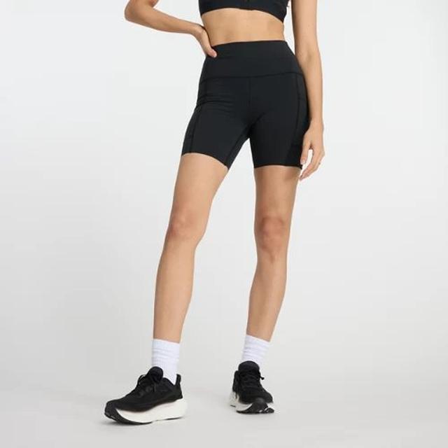 Women's NB Sleek Pocket High Rise Short 6"