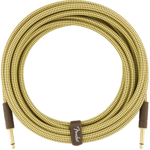 Deluxe Series Instrument Cable, Straight/Straight, 18.6', Tweed