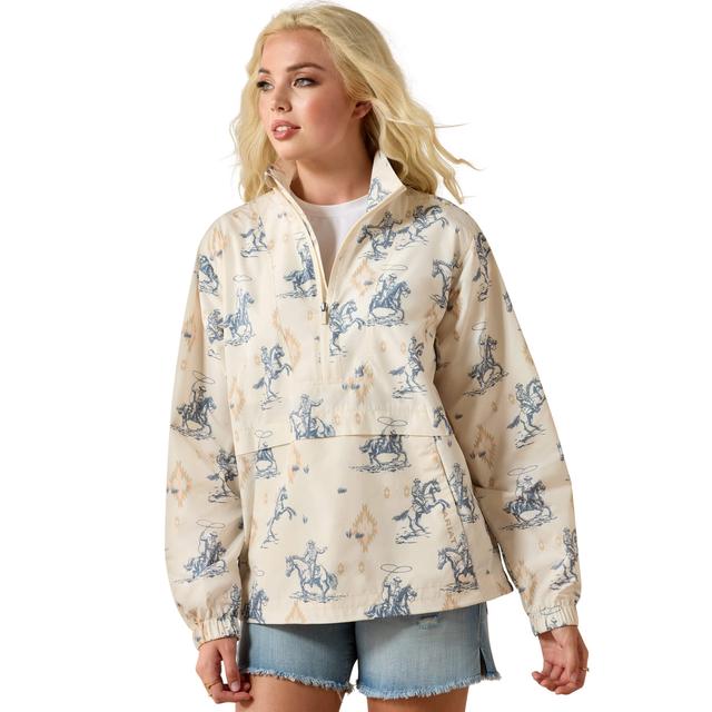 Women's Whisper Pullover Jacket in Southwest Rodeo