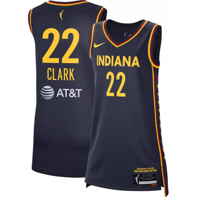 Adult Indiana Fever Caitlin Clark #22 Explorer Jersey