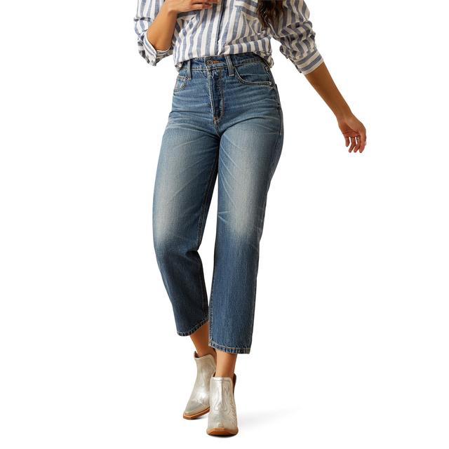 Women's Ultra High Rise Tomboy Relaxed Jazmine Straight Leg Jeans
