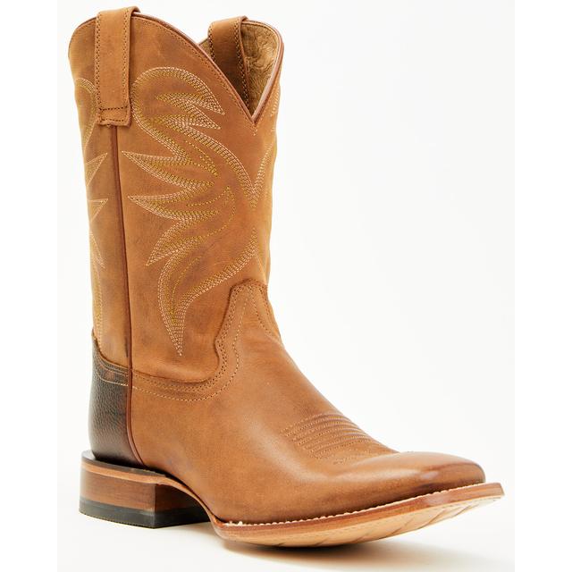 Men's McBride Roughout Western Boots - Broad Square Toe