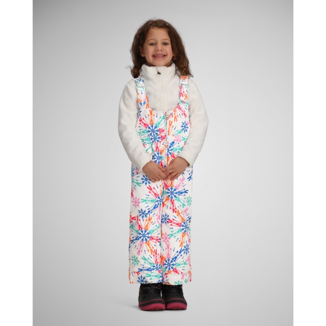 Girl's Snoverall Print Bib Pant