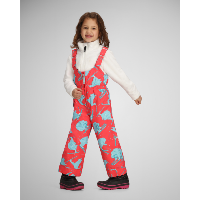 Girl's Snoverall Print Bib Pant