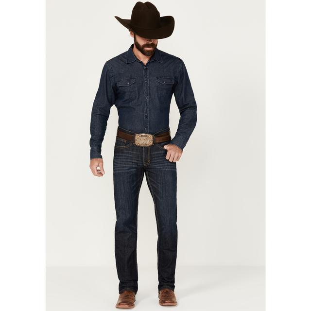 Men's Night Hawk Wash Jackson Slim Straight Stretch Denim Jeans - Tall
