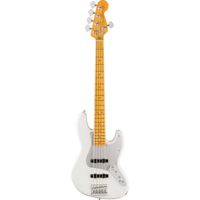 American Ultra II Jazz Bass V, Maple Fingerboard, Avalanche
