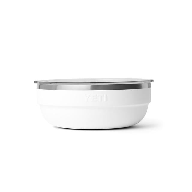 Rambler 3.6 QT Insulated Low Bowl - White