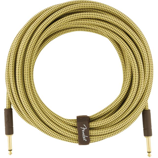 Deluxe Series Instrument Cable, Straight/Straight, 25', Tweed