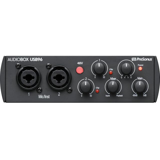 AudioBox USB 96K 25th Anniversary, Black