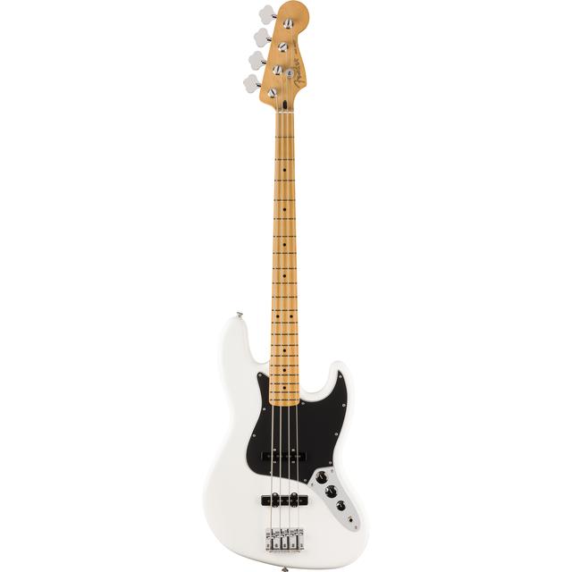 Player II Jazz Bass, Maple Fingerboard, Polar White