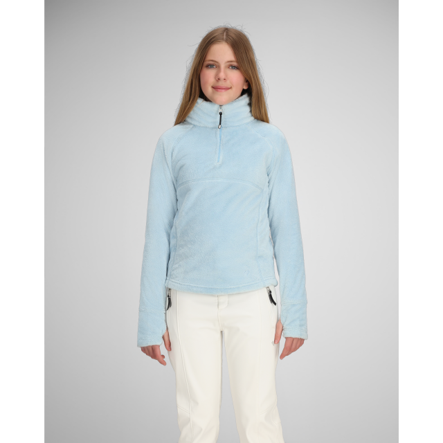Teen Girl's Furry Fleece Top