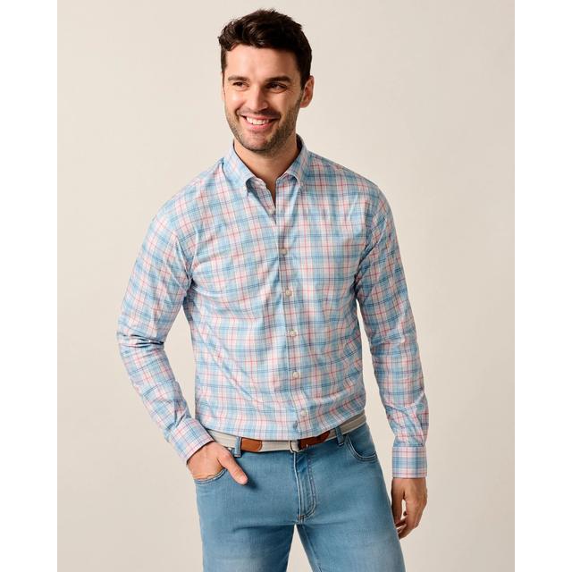 Everyday Performance Button Down Shirt - Lanes