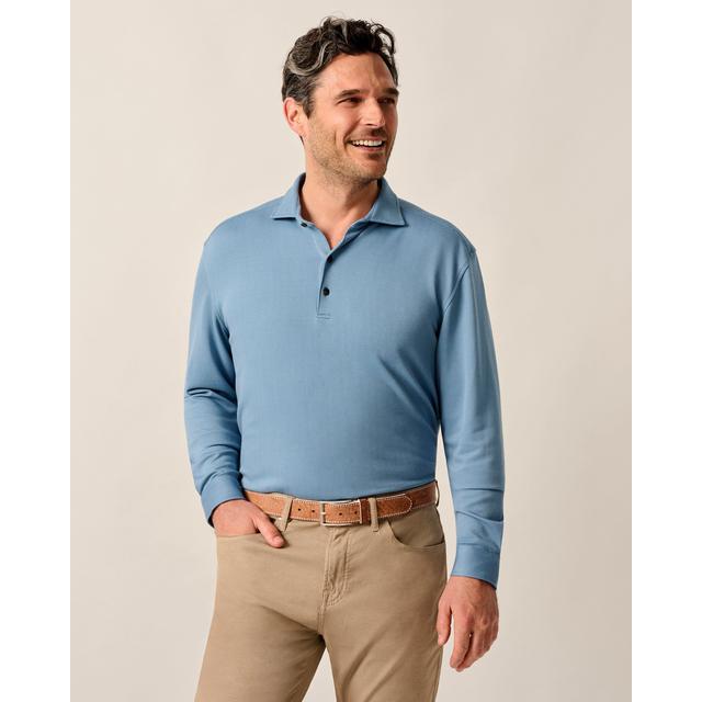 Top Shelf Long Sleeve Performance Polo - Highburry