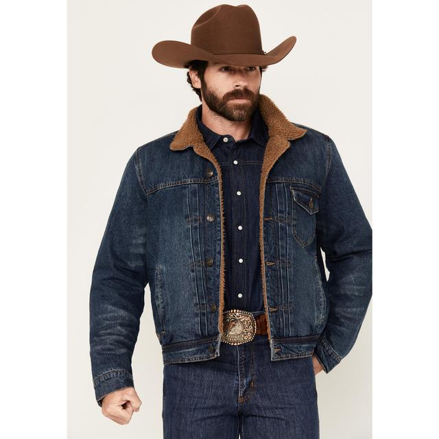 Men's Clay Sherpa Lined Denim Jacket
