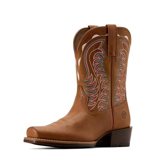 Women's Salina Narrow Cutter Toe Cowgirl Boots in Treasured Tan