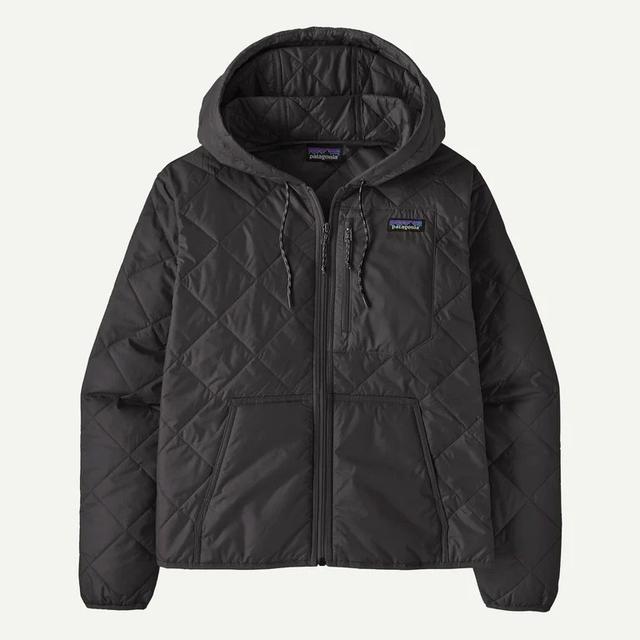 Women's Diamond Quilted Bomber Hoody