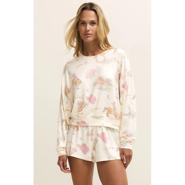 Lounge Women's Desert Rose Long Sleeve Top
