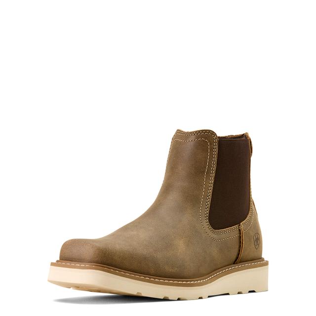 Men's Rambler Recon Square Toe Chelsea Boots in Brown Bomber