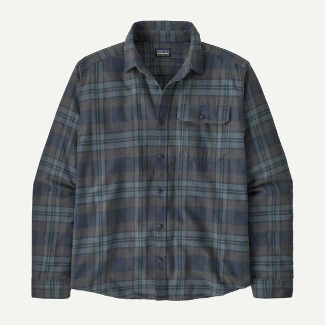 Men's Long Sleeved Lightweight Fjord Flannel Shirt