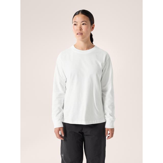 Kragg Cotton Bird Crew Neck Shirt LS Women's