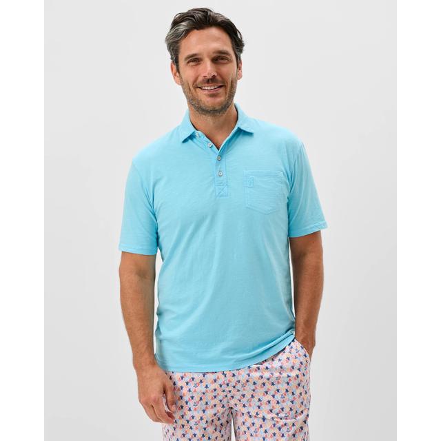 Men's Original 4-Button Polo - Coastal Wash