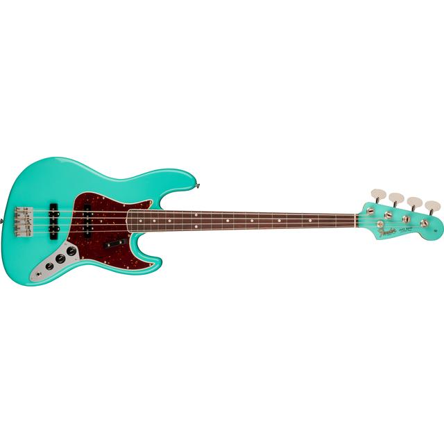 American Vintage II 1966 Jazz Bass, Rosewood Fingerboard, Sea Foam Green