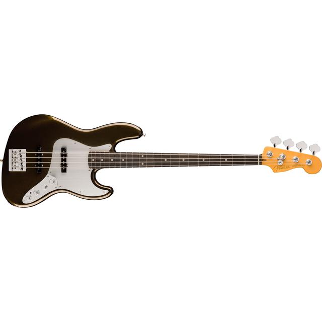 American Ultra II Jazz Bass, Ebony Fingerboard, Texas Tea