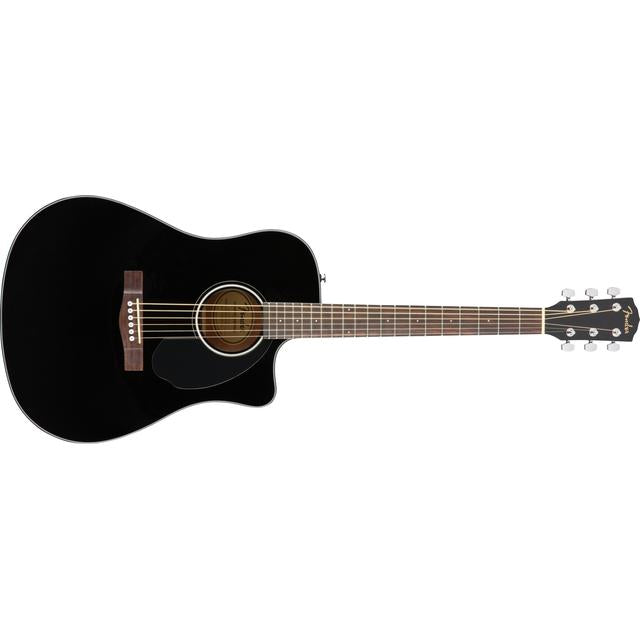 CD-60SCE Dreadnought, Walnut Fingerboard, Black