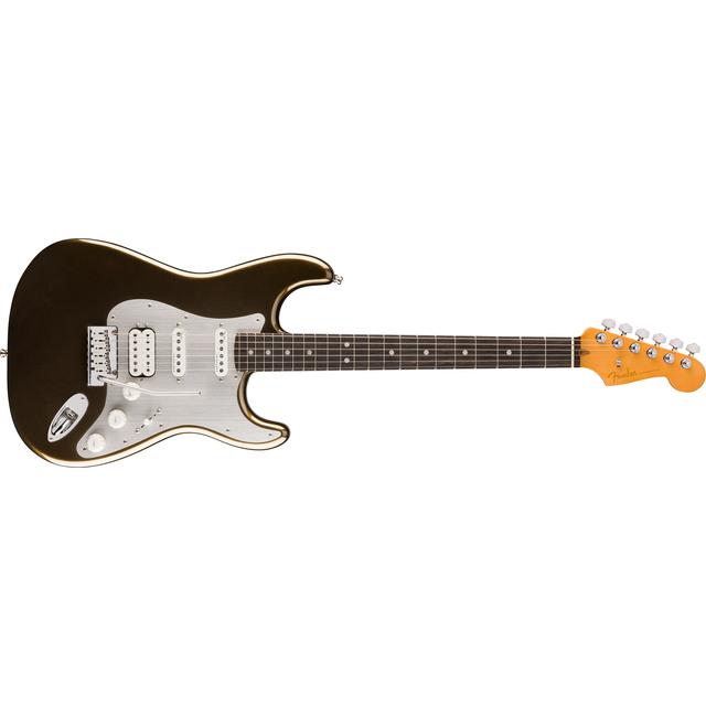 American Ultra II Stratocaster HSS, Ebony Fingerboard, Texas Tea
