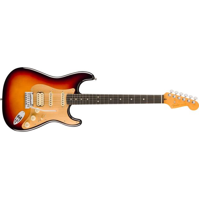 American Ultra II Stratocaster HSS, Ebony Fingerboard, Ultraburst