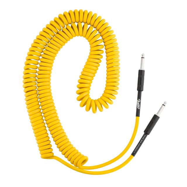 30' Coil Cable, x Third Man Hardware, Yellow