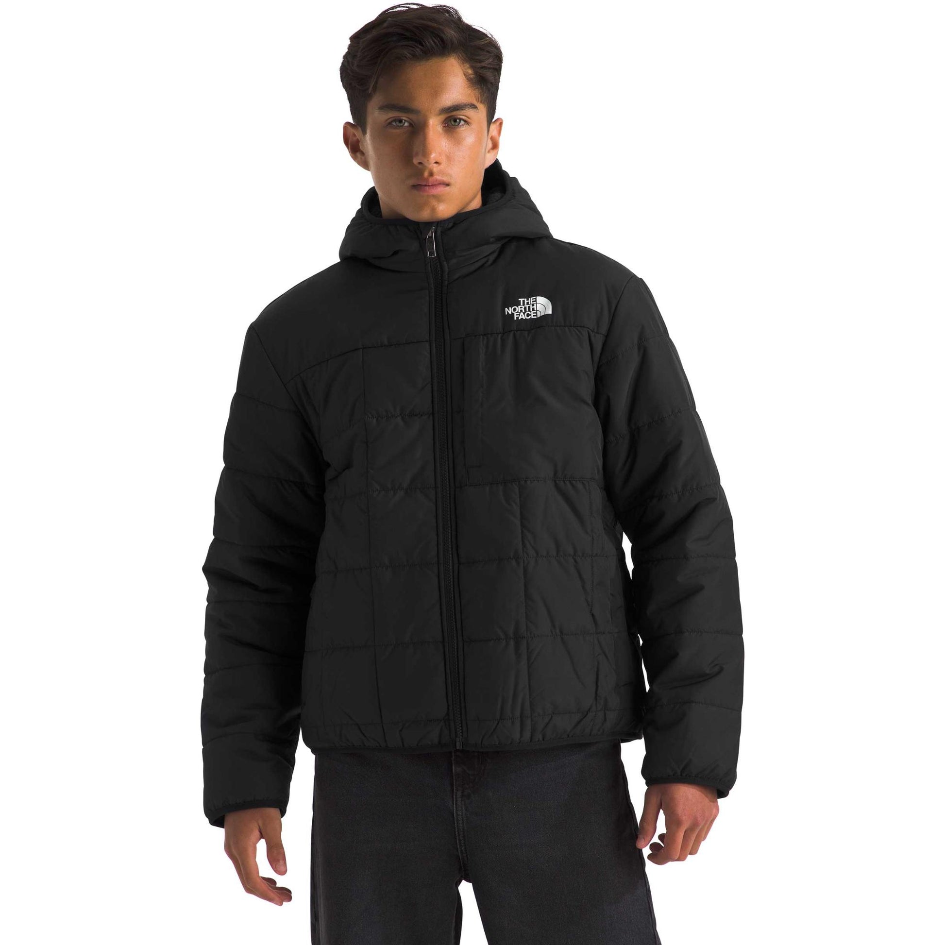 Boys' Reversible Shasta Full Zip Hooded Jacket
