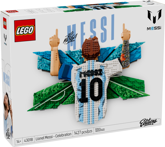 Lionel Messi Celebration Editions Football | Lego