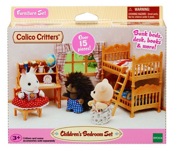 Calico Critters Children's Bedroom Set